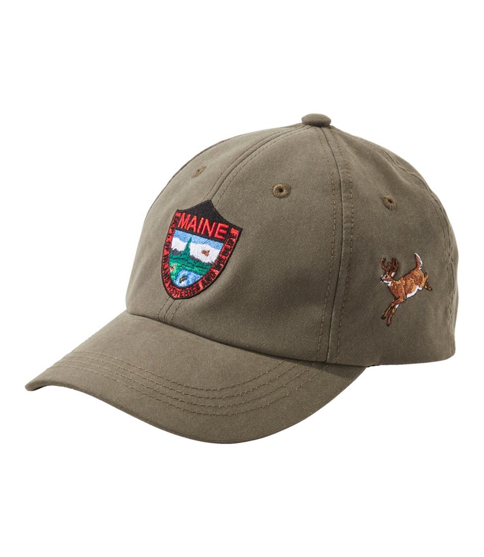 L.L.Bean Adults' MIF&W Baseball Cap, Deer CLOTHING|OUTERWEAR|OUTDOOR EQUIPMENT