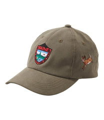 L.L.Bean Adults' MIF&W Baseball Cap, Deer CLOTHING|OUTERWEAR|OUTDOOR EQUIPMENT