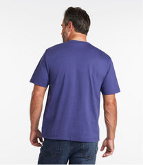 L.L.Bean Men's Carefree Unshrinkable Tee with Pocket, Traditional Fit CLOTHING|SALE