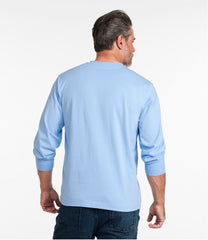 L.L.Bean Men's Carefree Unshrinkable Tee, Traditional Fit, Long-Sleeve Henley CLOTHING|SALE
