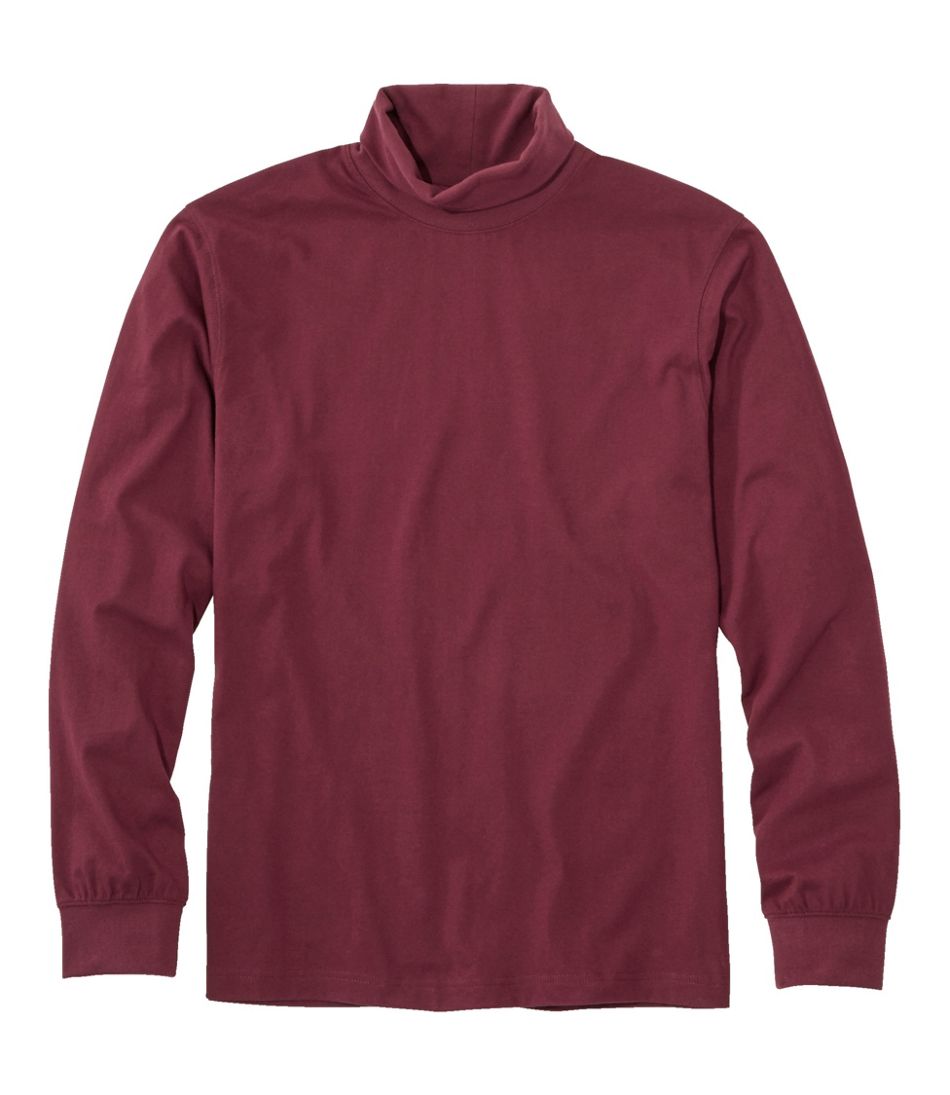 L.L.Bean Men's Carefree Unshrinkable Turtleneck CLOTHING
