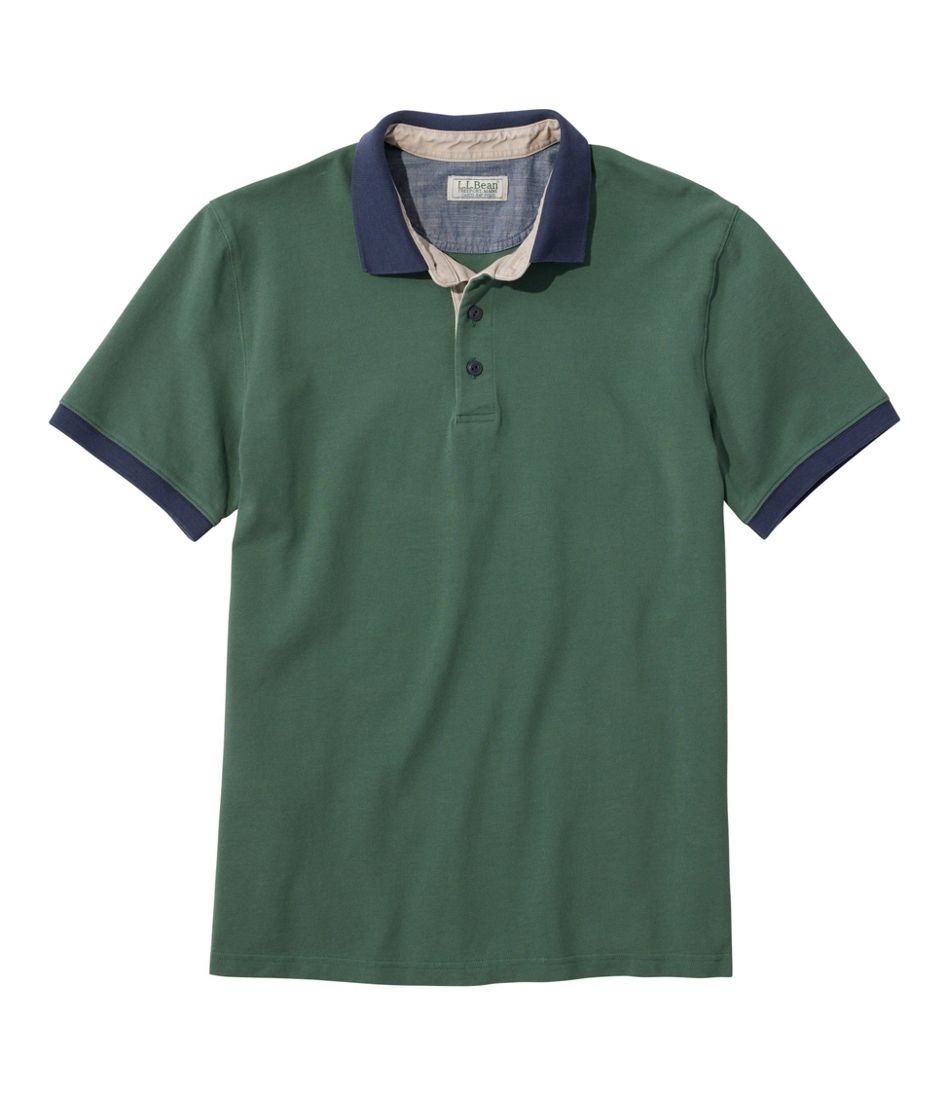 L.L.Bean Men's Casco Bay Rugged Polo, Short-Sleeve CLOTHING|SALE
