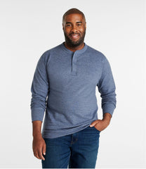 L.L.Bean Men's Two-Layer River Driver's Shirt®, Traditional Fit Henley CLOTHING
