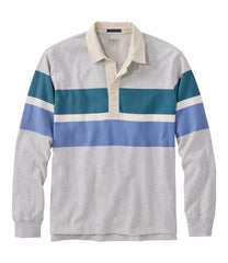 L.L.Bean Men's Bean's Vintage Soft Rugby, Chest Stripe CLOTHING|SALE