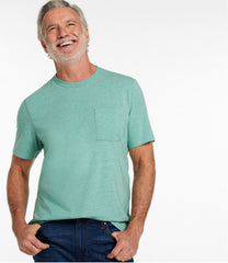 L.L.Bean Men's Comfort Stretch Performance® Pima Pocket Tee, Short-Sleeve CLOTHING|SALE