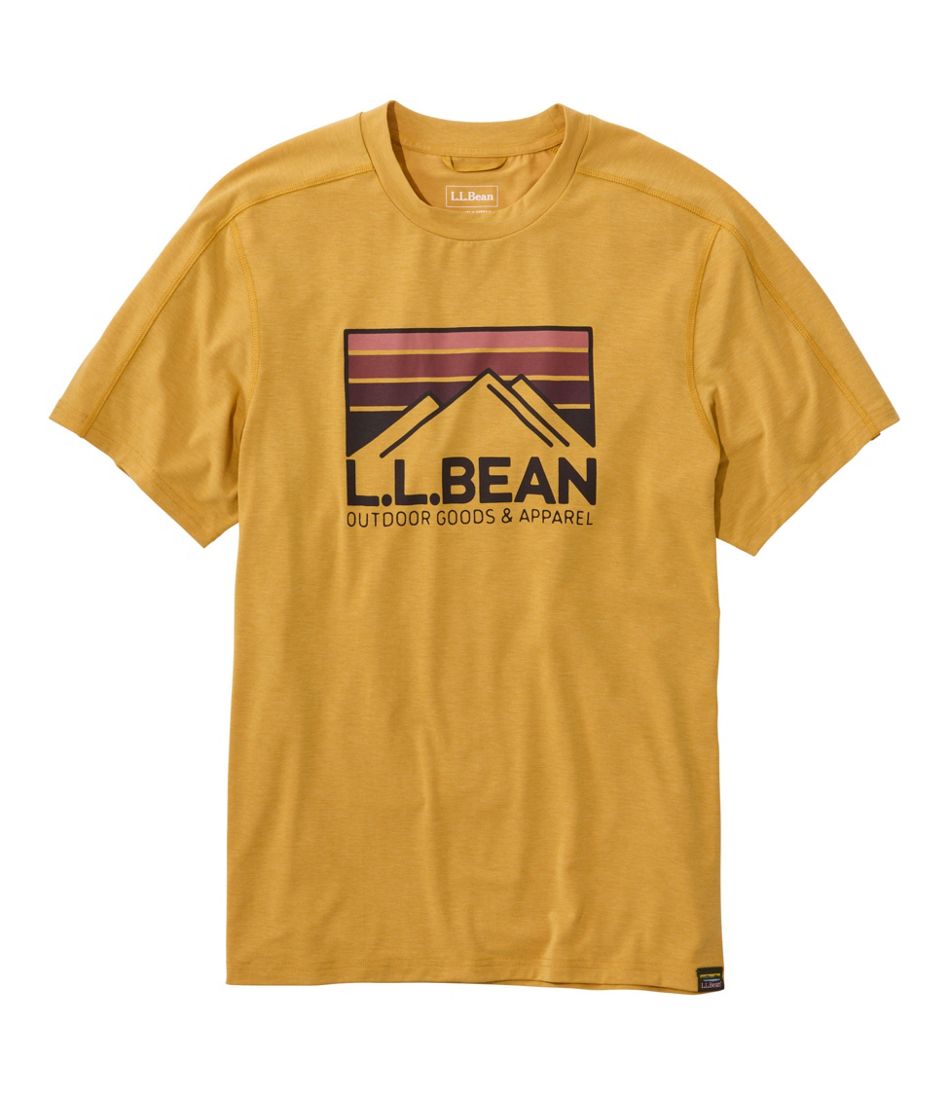 L.L.Bean Men's Everyday SunSmart® Tee, Short-Sleeve, Logo CLOTHING|SALE