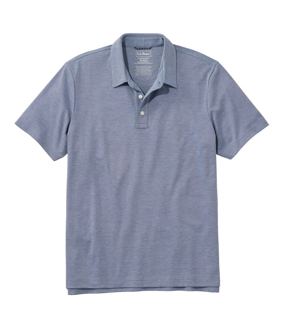 L.L.Bean Men's Comfort Stretch Performance® Polo, Short-Sleeve, Slightly Fitted CLOTHING|SALE