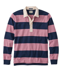 L.L.Bean Men's Bean's Vintage Soft Rugby, Stripe CLOTHING|SALE