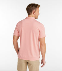 L.L.Bean Men's Comfort Stretch Performance® Party Polo, Slightly Fitted, Short-Sleeve, Stripe CLOTHING