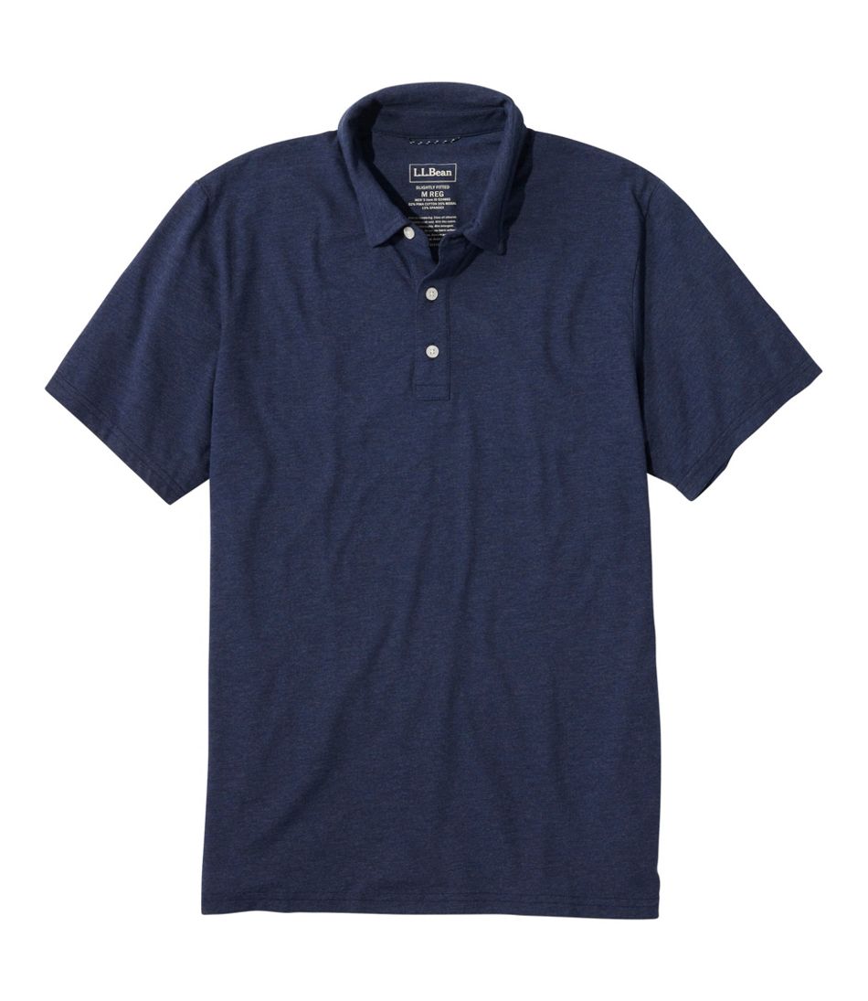 L.L.Bean Men's Comfort Stretch Performance® Pima Polo, Short-Sleeve CLOTHING|SALE