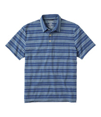 L.L.Bean Men's Lakewashed Performance Polo, Short-Sleeve, Stripe CLOTHING|SALE