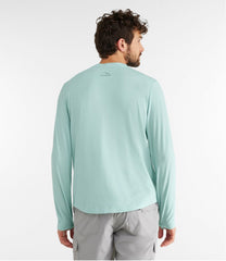 L.L.Bean Men's Tropicwear Comfort Crew, Long-Sleeve CLOTHING|OUTDOOR EQUIPMENT|SALE