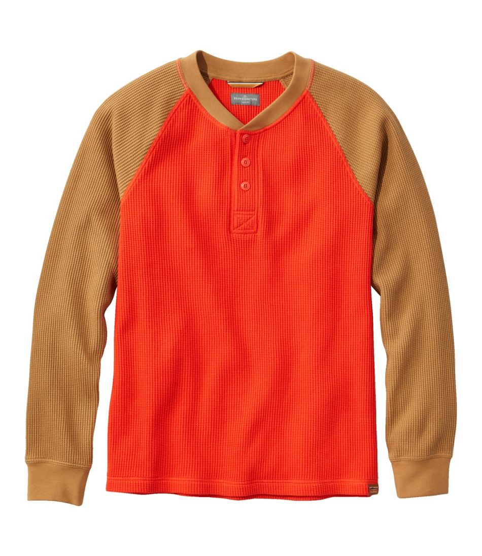 L.L.Bean Men's Signature Waffle Henley CLOTHING|SALE