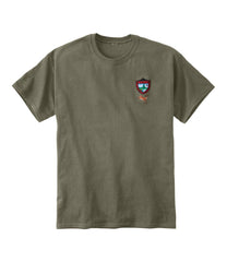 L.L.Bean Men's Maine Inland Fisheries and Wildlife Tee, White-Tailed Deer CLOTHING|OUTDOOR EQUIPMENT