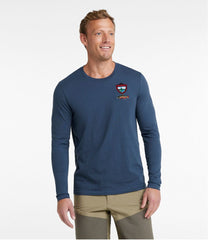 L.L.Bean Men's MIF&W Tee, Long-Sleeve Brook Trout CLOTHING|OUTDOOR EQUIPMENT