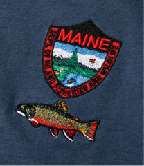 L.L.Bean Men's MIF&W Tee, Long-Sleeve Brook Trout CLOTHING|OUTDOOR EQUIPMENT