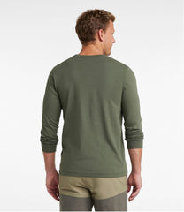 L.L.Bean Men's MIF&W Tee, Long-Sleeve White-Tailed Deer CLOTHING|OUTDOOR EQUIPMENT