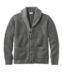 L.L.Bean Men's Classic Ragg Wool Sweater, Cardigan CLOTHING