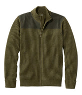 L.L.Bean Men's Commando Sweater, Full-Zip CLOTHING|OUTDOOR EQUIPMENT