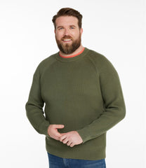 L.L.Bean Men's Mariner Rib Crew Sweater CLOTHING