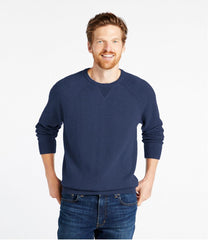 L.L.Bean Men's Wicked Soft Cotton/Cashmere Sweater, Crewneck CLOTHING|SALE