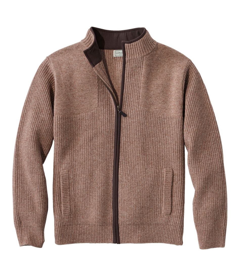 L.L.Bean Men's Waterfowl Sweater, Full Zip CLOTHING|OUTDOOR EQUIPMENT