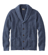 L.L.Bean Men's Organic Cotton Waffle Sweater, Cardigan CLOTHING