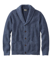L.L.Bean Men's Organic Cotton Waffle Sweater, Cardigan CLOTHING