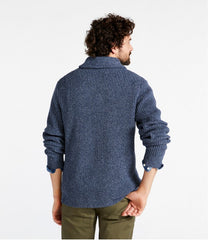 L.L.Bean Men's Organic Cotton Waffle Sweater, Cardigan CLOTHING