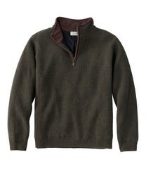 L.L.Bean Men's Waterfowl Sweater with WINDSTOPPER by GORE-TEX LABS CLOTHING|OUTDOOR EQUIPMENT