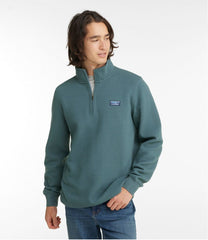 L.L.Bean Men's Lakewashed Double-Knit Quarter-Zip Pullover CLOTHING|SALE