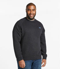 L.L.Bean Men's Quilted Sweatshirt, Crewneck CLOTHING|SALE