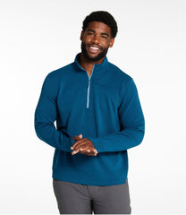 L.L.Bean Men's VentureStretch Ottoman-Rib Pullover, Quarter-Zip CLOTHING|SALE