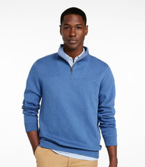 L.L.Bean Men's All Seasons Textured Sweats, Quarter-Zip CLOTHING|SALE