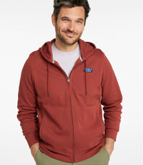 L.L.Bean Men's Comfort Stretch Performance® Piqué, Full-Zip Hoodie CLOTHING