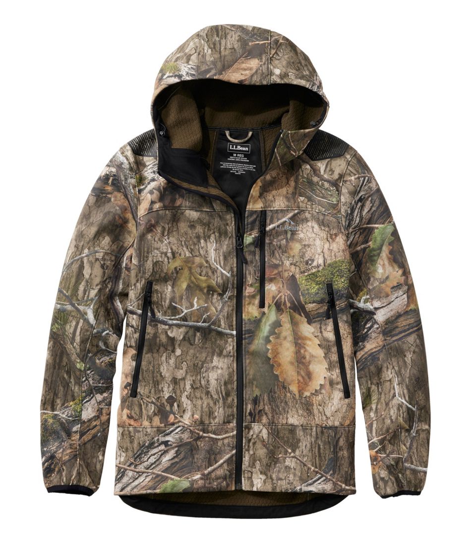 L.L.Bean Men's Ridge Runner Softshell Jacket, Camo CLOTHING|OUTDOOR EQUIPMENT|SALE