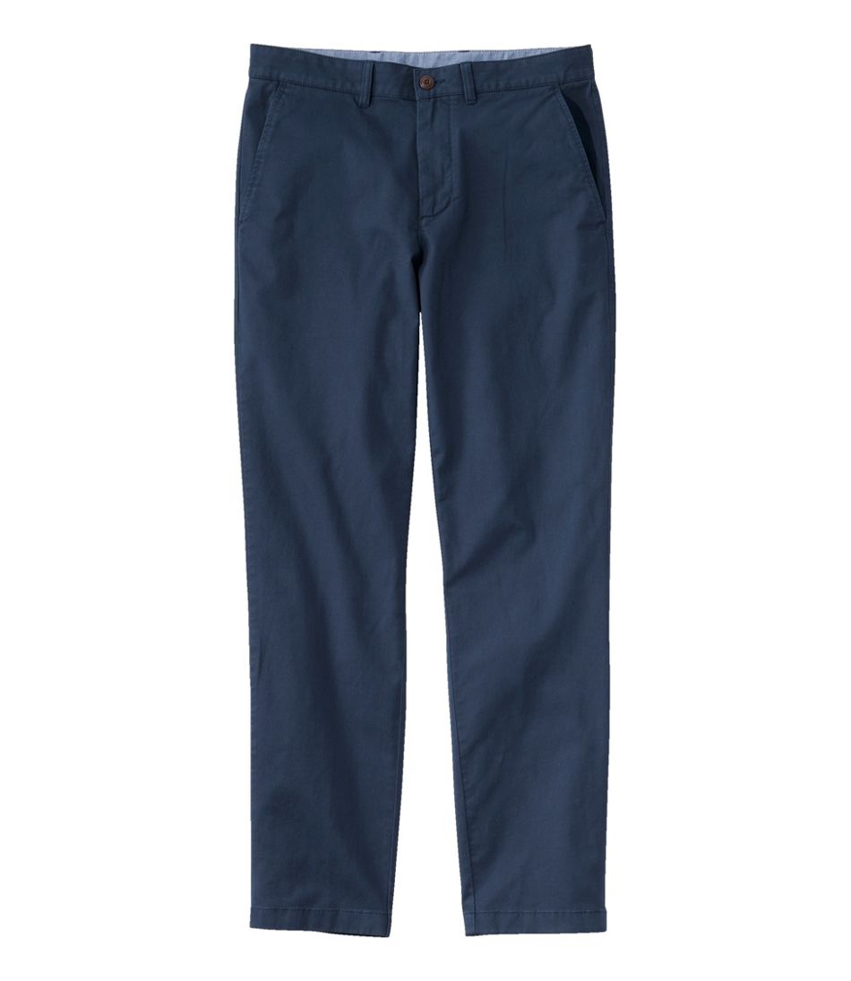 L.L.Bean Men's Lakewashed® Stretch Khakis, Standard Athletic Fit, Tapered Leg CLOTHING|SALE