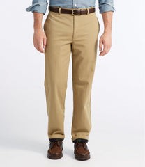 L.L.Bean Men's Double L® Chinos, Natural Fit, Plain Front, Flannel-Lined CLOTHING