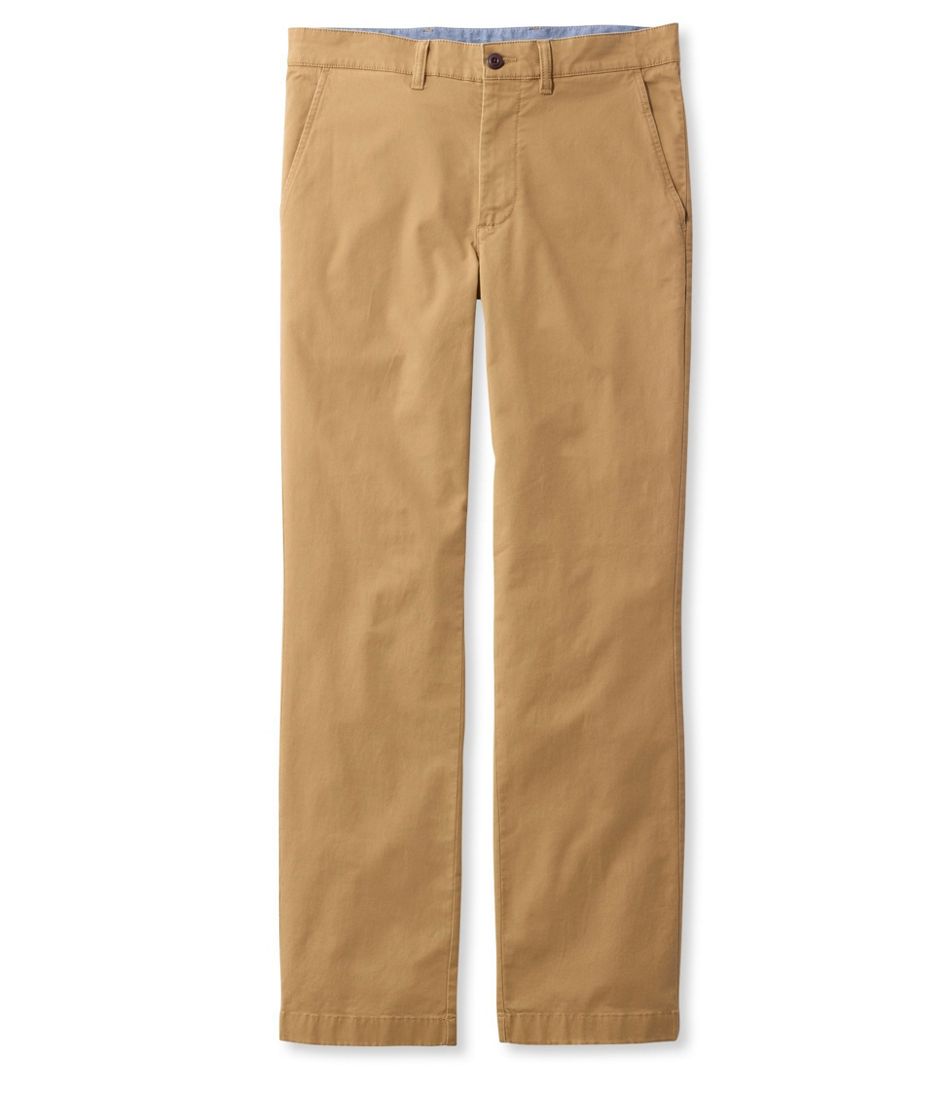 L.L.Bean Men's Lakewashed® Stretch Khakis, Standard Fit, Straight Leg CLOTHING|SALE