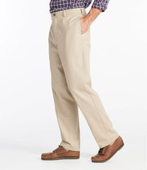 L.L.Bean Men's Wrinkle-Free Double L® Chinos, Natural Fit, Plain Front CLOTHING