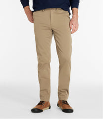 L.L.Bean Men's Comfort Stretch® Chino Pants, Slim Fit, Straight Leg CLOTHING|SALE