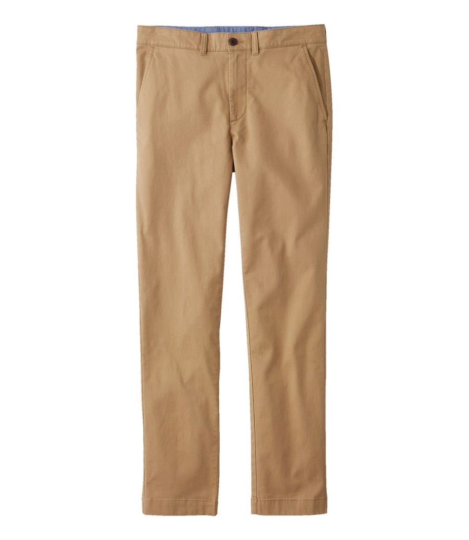 L.L.Bean Men's Lakewashed® Stretch Khakis, Slim Fit, Straight Leg CLOTHING|SALE