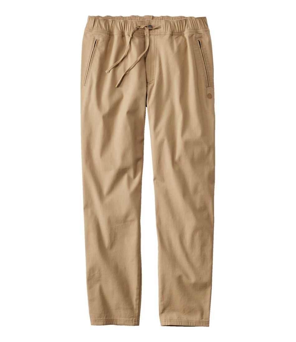 L.L.Bean Men's Explorer Ripstop Pants, Comfort Waist, Standard Fit, Tapered Leg CLOTHING|SALE