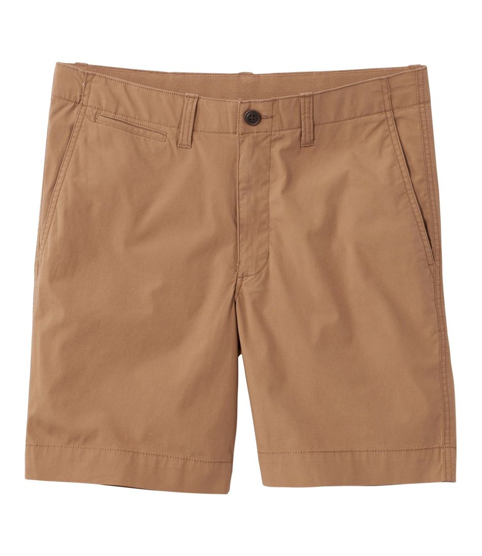 L.L.Bean Men's Everyday Poplin Shorts, Standard Fit, 8" CLOTHING|SALE