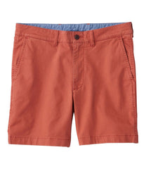 L.L.Bean Men's Lakewashed® Stretch Khaki Shorts, 6" CLOTHING|SALE