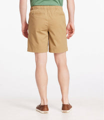 L.L.Bean Men's Lakewashed Stretch Khaki Shorts, Pull-On, 8" CLOTHING|SALE