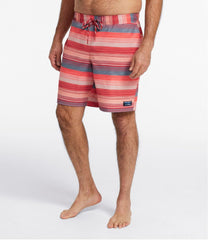 L.L.Bean Men's Vacationland Stretch Swim Trunks, Print, 8" CLOTHING|SALE