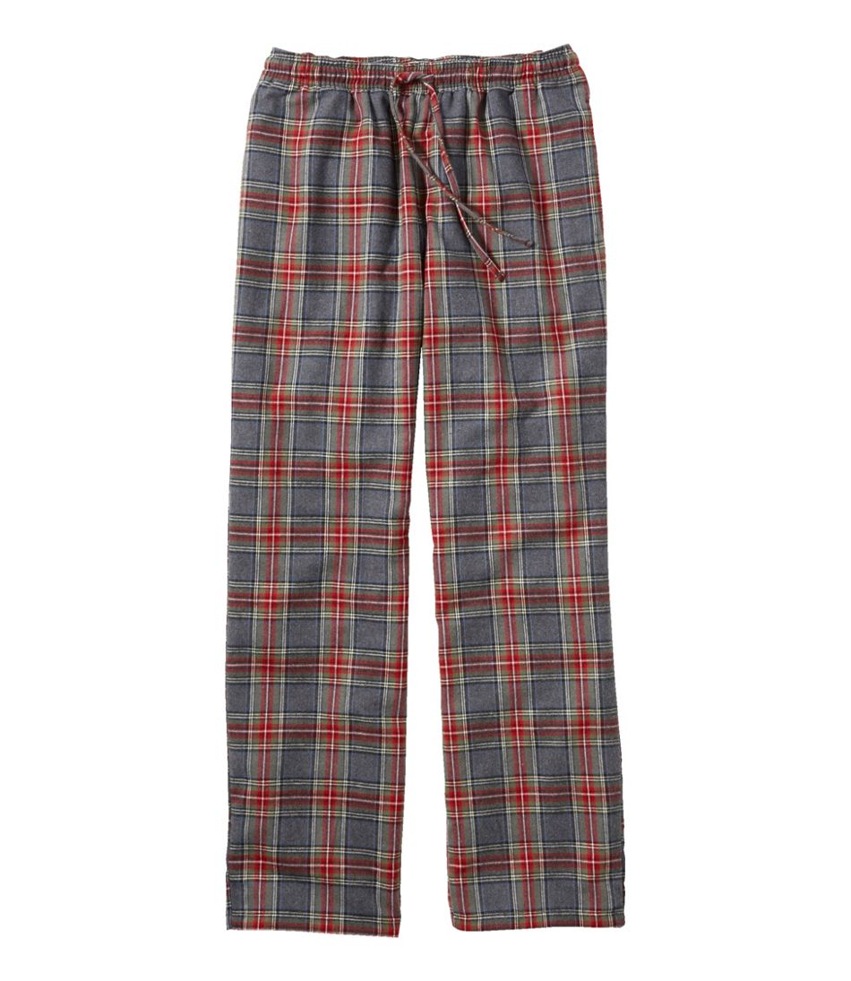 L.L.Bean Men's Scotch Plaid Flannel Sleep Pants CLOTHING