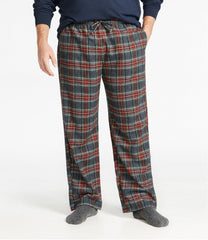 L.L.Bean Men's Scotch Plaid Flannel Sleep Pants CLOTHING