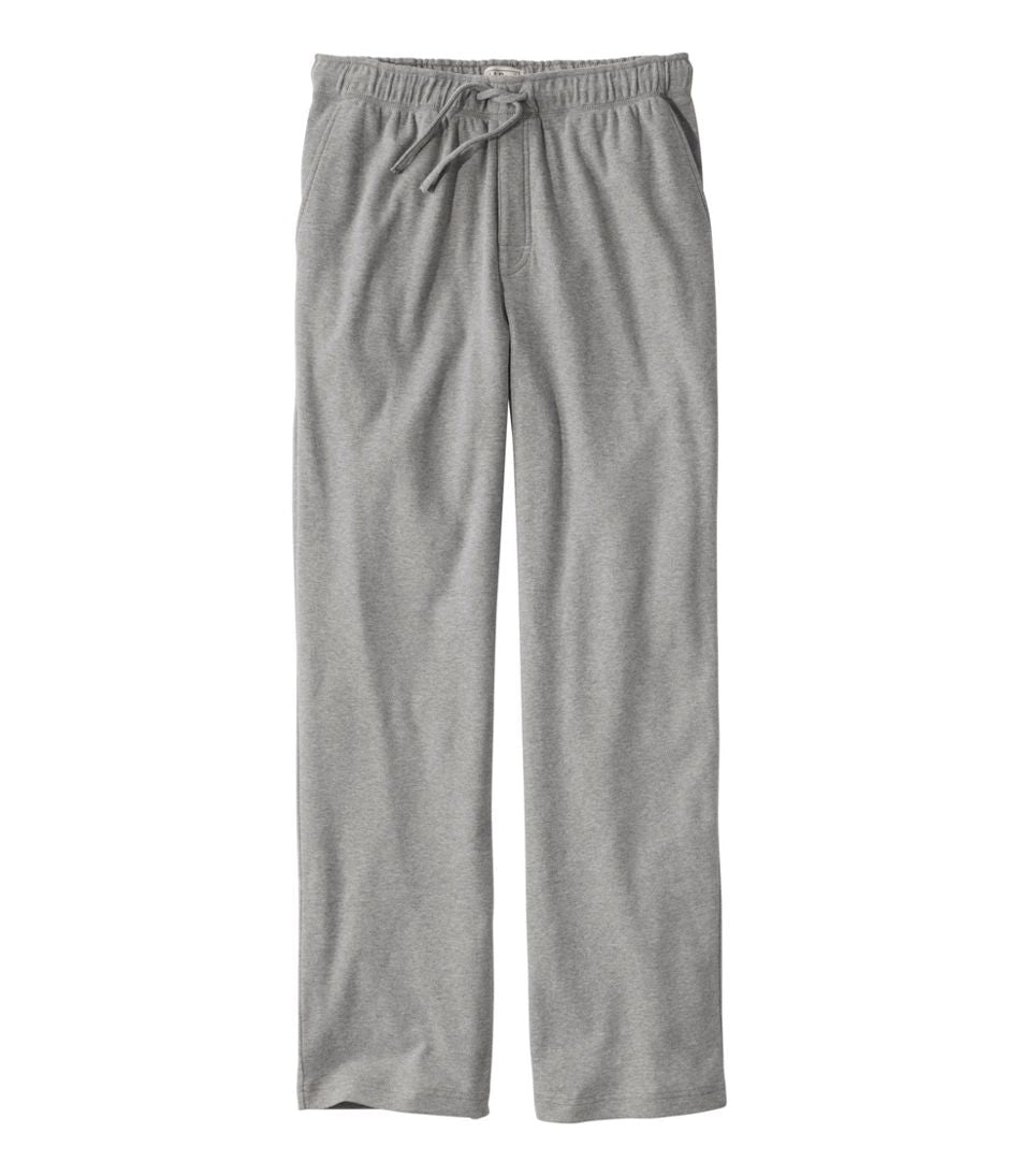 L.L.Bean Men's Bean's Cotton Knit Pajamas, Sleep Pants CLOTHING|SALE